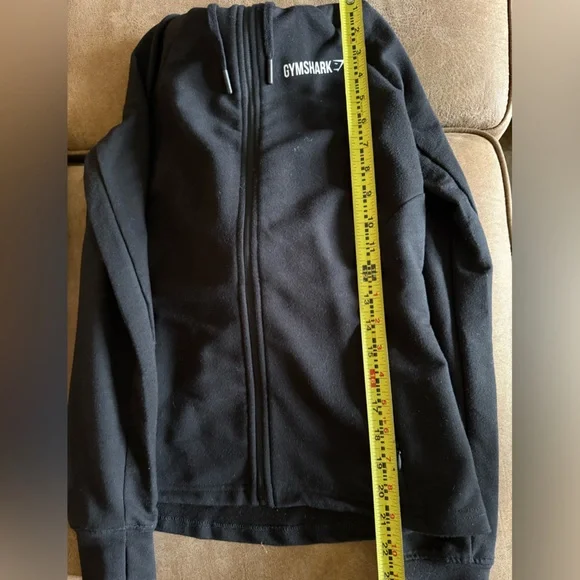 Gymshark Black Zip-Up Hoodie - Picture 4 of 4
